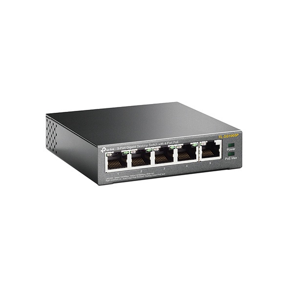 TP-Link TL-SG1005P 5-Port Gigabit Desktop PoE Switch