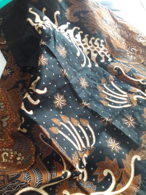 (1kg=5pcs) Kemeja Batik Lengan Pendek Batik Ori Nareswari Geber Lawas Batik Solo Seragam Batik Kerja