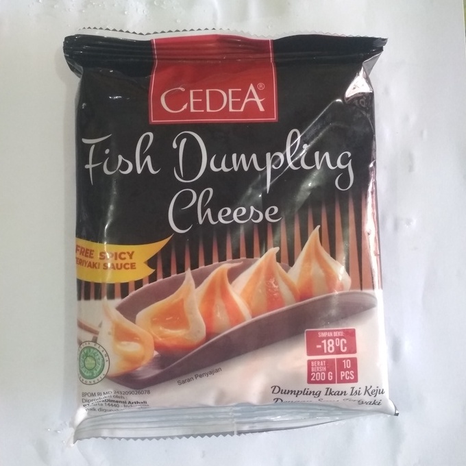 

CEDEA FISH DUMPLING CHEESE 200g
