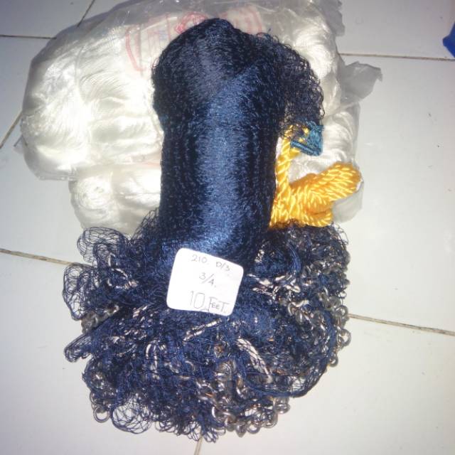 Jala nilon ikan 10fit tinggi 3m