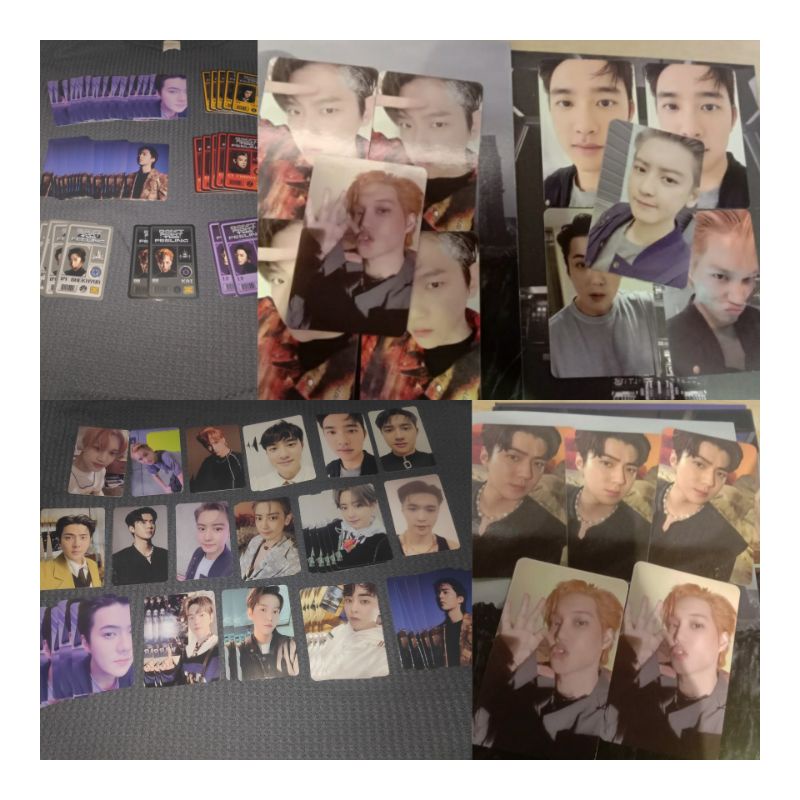 Official Photocard EXO dont don't fight the feeling photobook jewel case