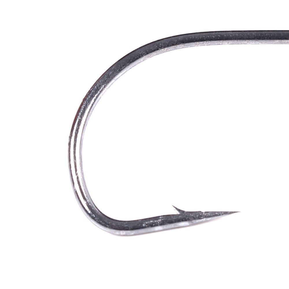 Hengjia 5pcs / Lot Mata Kail Jig Head 3.5g 5g 7g Warna Silver 1# 1/0# 2/0# Lead Jigging Single Hook with Barbed For Worm Soft Bait