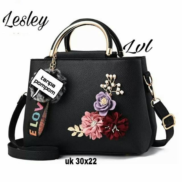 Promo Fashion lesley flower aurora selempang murah tas wanita