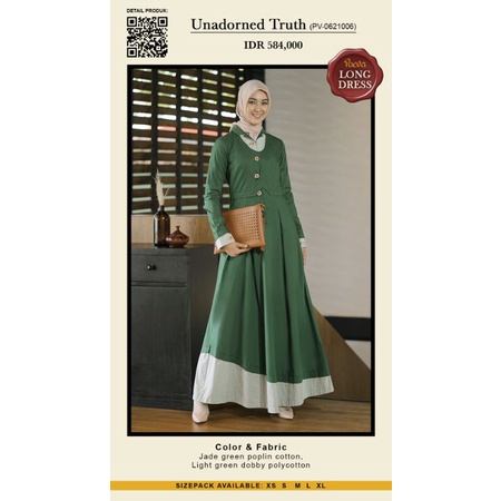 Poeva PV-0621006 New Progressive Gamis By Tuneeca Diskon Sale Promo