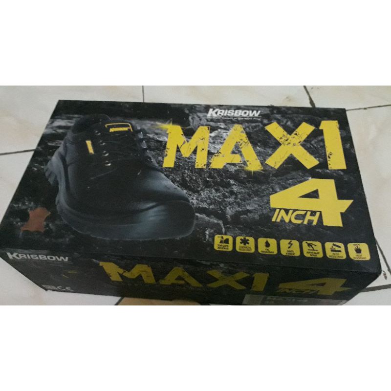 safety shoes krisbow bekas