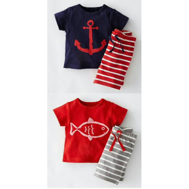 Baju setelan untuk bayi laki laki ( import )