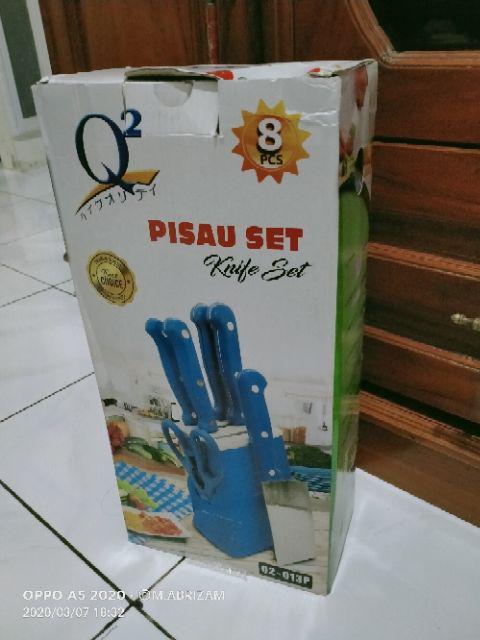 Pisau Set Telenan Q2 013p / Knife Set + Telenan Ori Q2