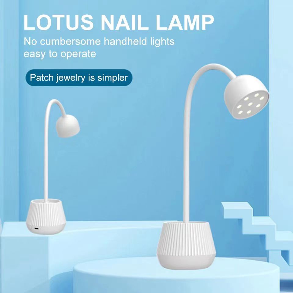 ￼LOTUS NAIL LED UV LAMP 24 WATT WIRELESS BENTUK LAMPU PENGERING KUTEK POLYGEL NAIL EXTENSION PENGERING KUTEK GEL