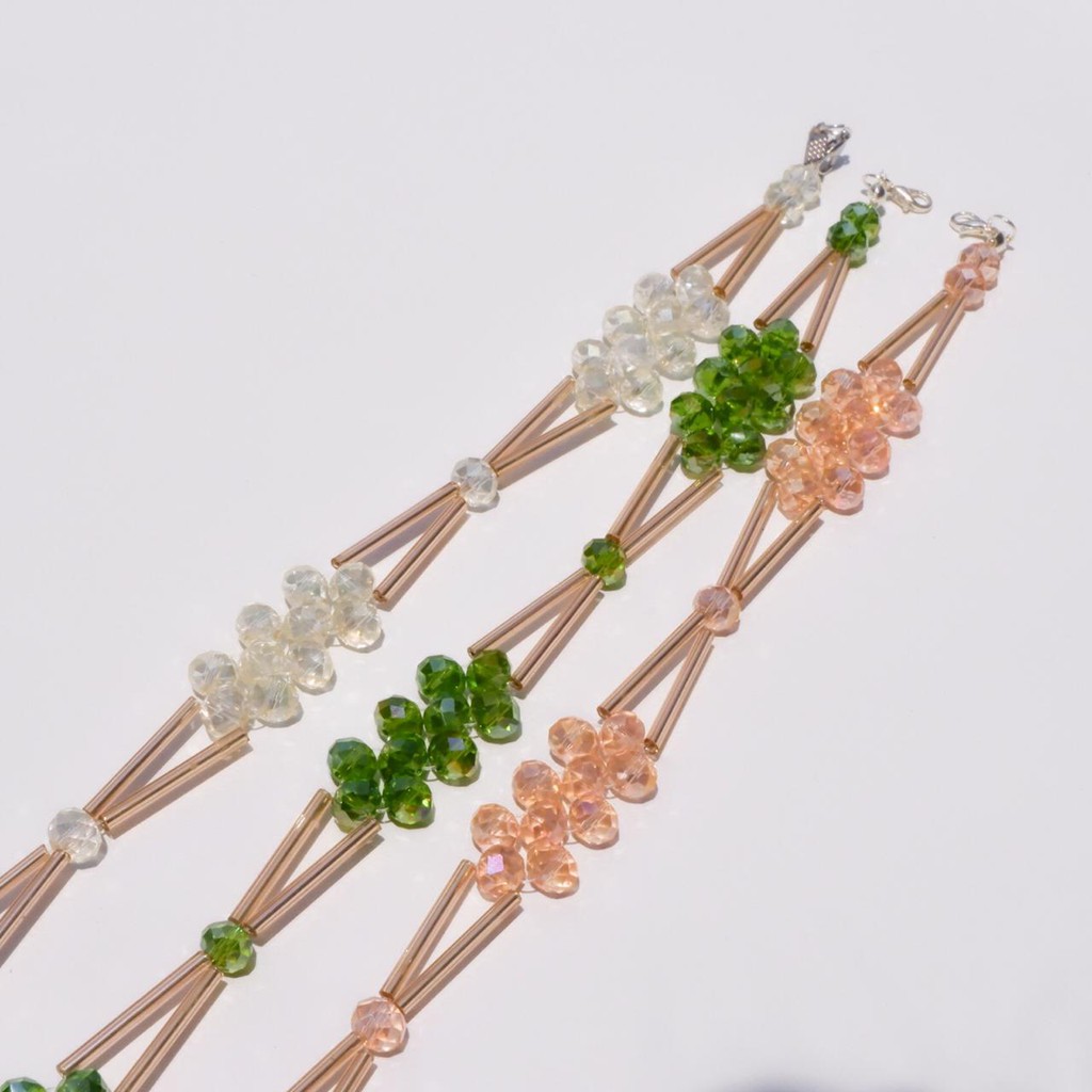 Thalia Necklace by Antheia / Crystal Choker / Kalung Choker Manik