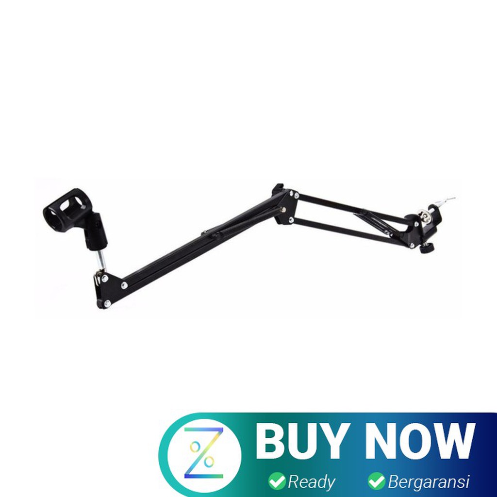 TaffSTUDIO Arm Stand Suspensi Lazypod Mikrofon - NB-35 - Black