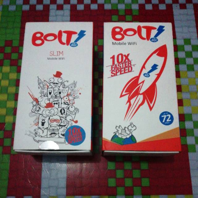 Modem Bolt Slim 1 dan MF90 Unlock
