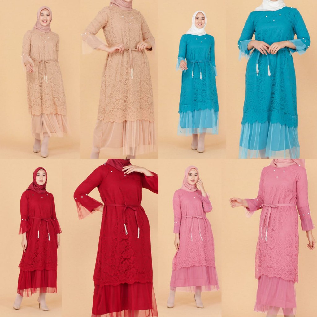 Disc 50% HUMAIRA DRES - FLOTTILICIOUS / DRES MUSLIM / DRES MURAH / GAMIS MURAH / GROSIR BAJU ONLINE