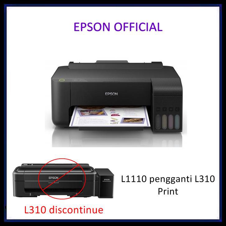 Ready Stock Printer Epson L310 Inkjet : Tinta Infus L 310 / 310 Original Resmi