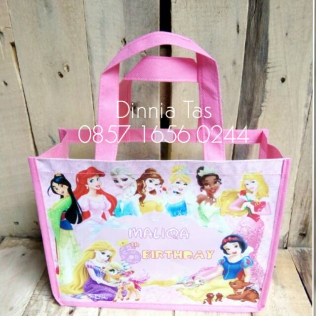 

Tas ulang tahun princess