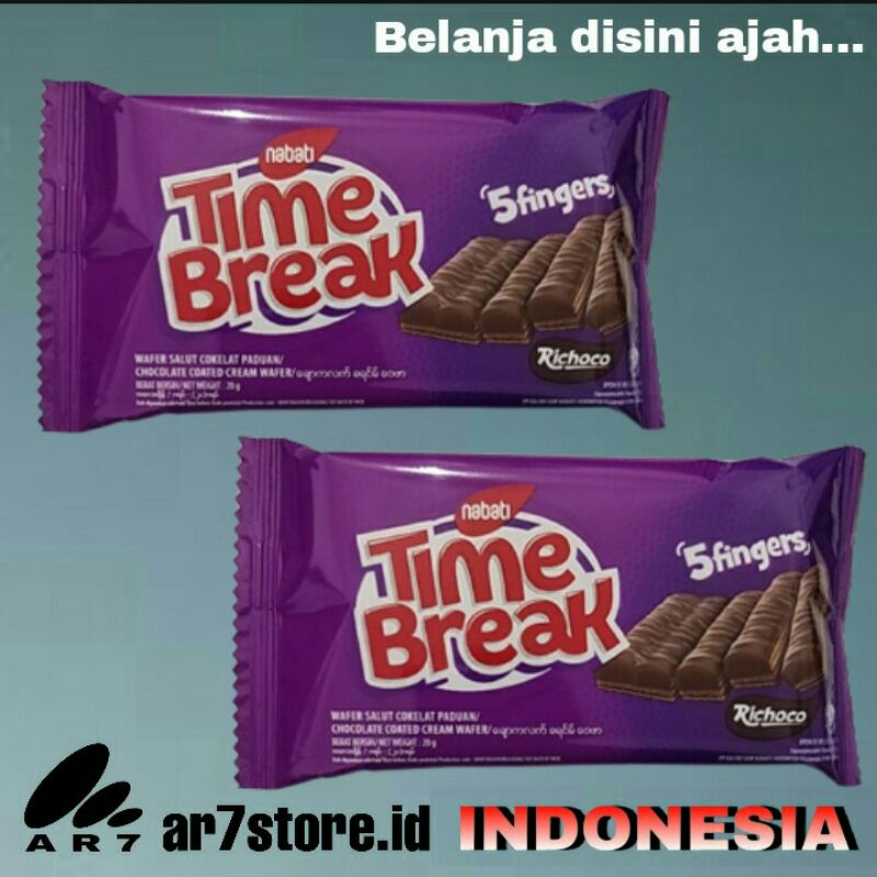 

TIME BREAK wafer nikmat 20gr