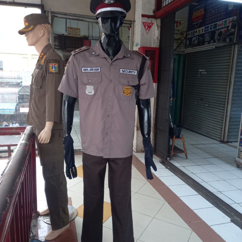 SERAGAM SECURITY PDH BARU LENGKAP