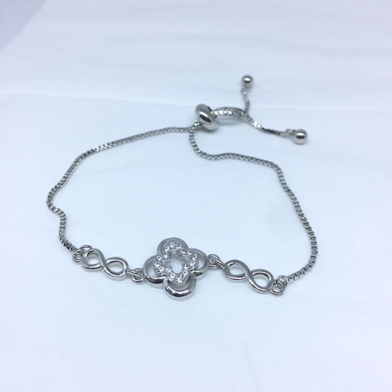 Gelang Wanita Xufing Silver Anti Karat Bisa diatur Sesuai Tangan