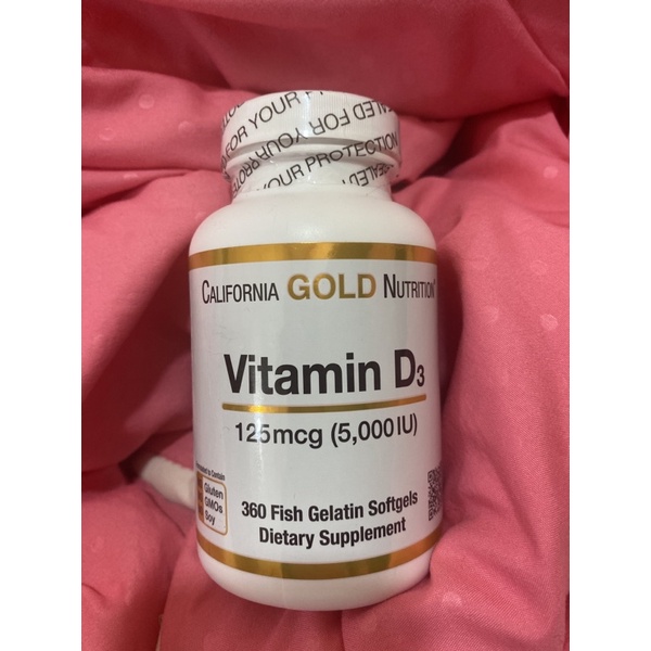 CALIFORNIA GOLD VITAMIN D3 5000iu