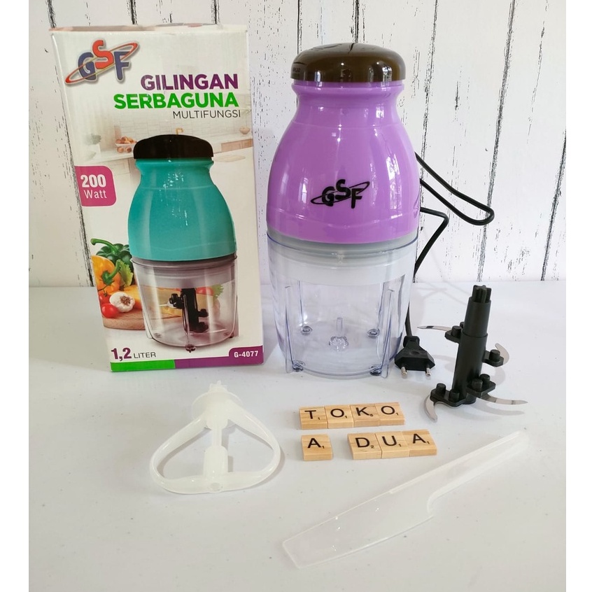 GSF BLENDER CAPSULE G-4077/CUTTER QUATRE ORIGINAL / BLENDER CAPSULE SERBAGUNA/BLENDER CAPSULE MERK G