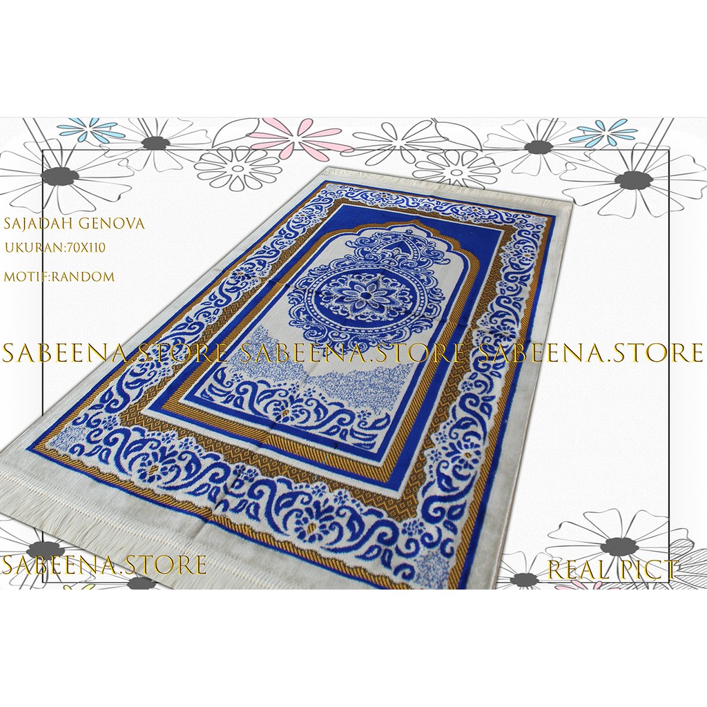 Sajadah Turki Turkey Peralatan Sholat Bahan Beludru By Sabeena.Store