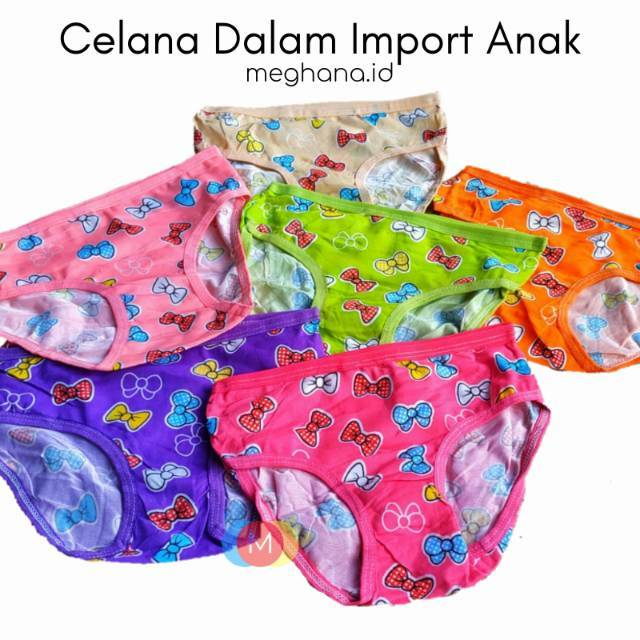 Undies Celana Dalam Anak Perempuan Impor Celana Dalam Anak Lucu Murah Motif Bergambar