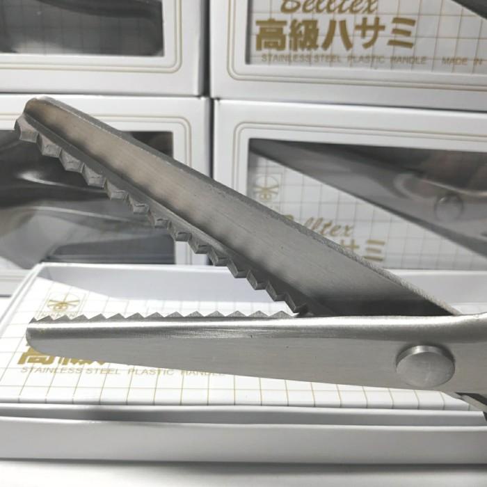 

Ready stock Shveynyye/ Gunting Kain Zigzag 9"-230Mm Stainless Steel Plastic Handle