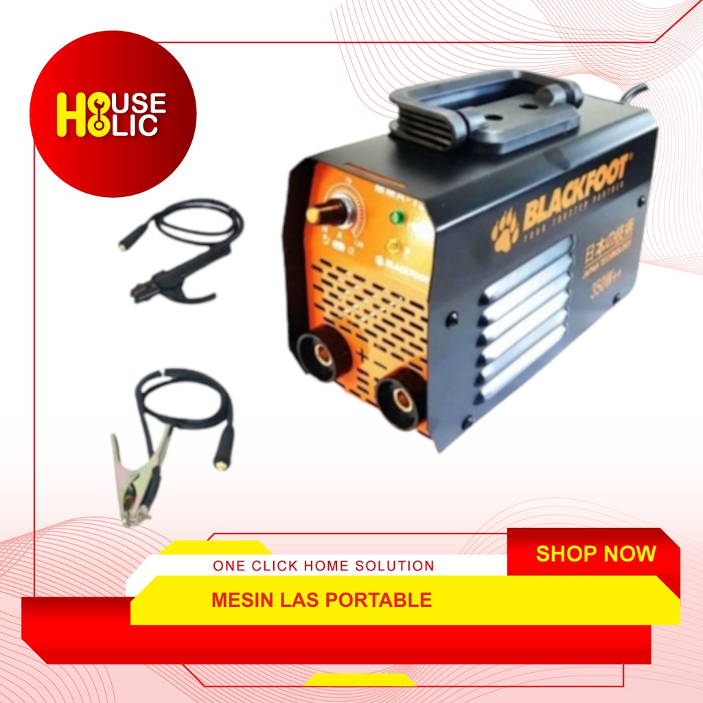 Mesin Travo Las Portable 350 W / Trafo Stavol Inverter Welding MMA 120