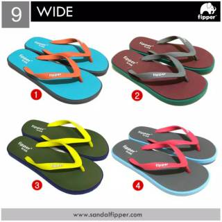  SANDAL  PRIA FIPPER  WIDE UK 38 46 SEMUA UKURAN  FIPPER  
