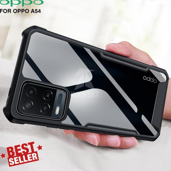 CASE OPPO A54 BEATLE SERIES BUMPER TRANSPARAN CLEAR CASING BENING
