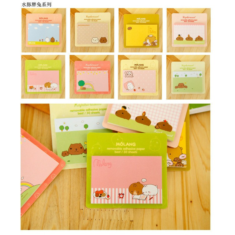 Cute Sticky Notes Lucu Karakter Kartun Note Mini Memo Paper Kertas Unik Murah-4