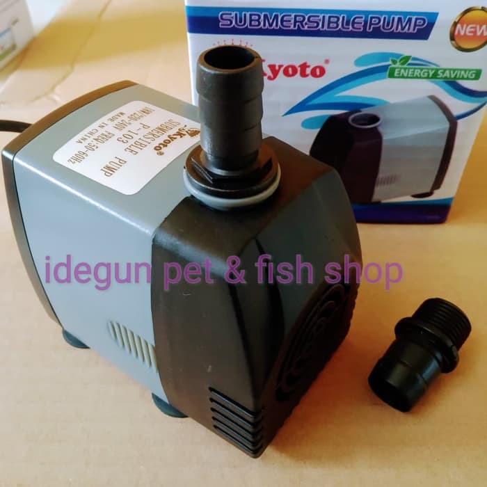 Agen Termurah Kyoto P-103 Pompa Celup Air Mancur Kolam Aquarium Hidroponik 2000 Ltr Terbaru r0BnrNnFQDWmDdW