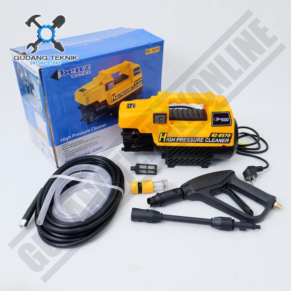 Alat Mesin Cuci Motor Mobil Steam  BZ-8570 AP-JC8570 BENZ AUTOPRIME / Jet Cleaner BENZ AP 8570 JC  - High Pressure Washer BENZ JC-8570