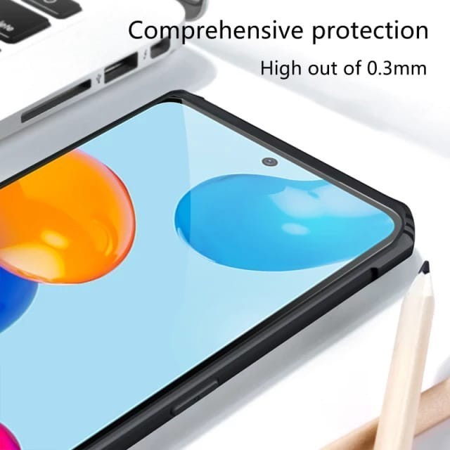 REDMI NOTE 11 / NOTE 11 PRO 4G 5G COVER CASE CLEAR CRYSTAL ARMOR SHOCKPROOF SILICONE SOFTCASE - REDMI NOTE 11