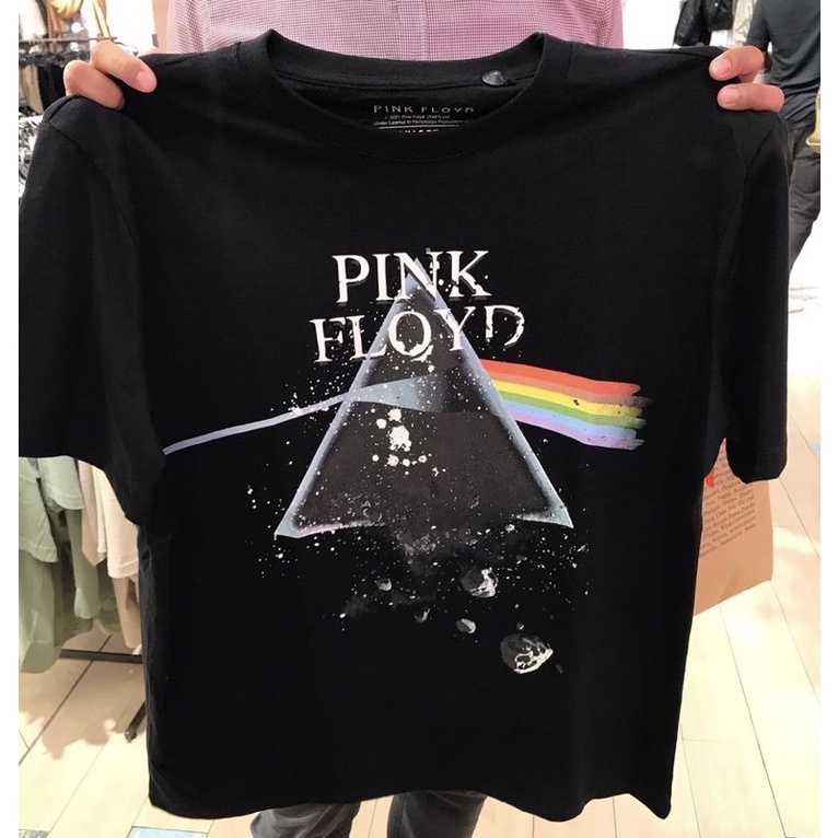 pull and bear t shirt pink floyd
