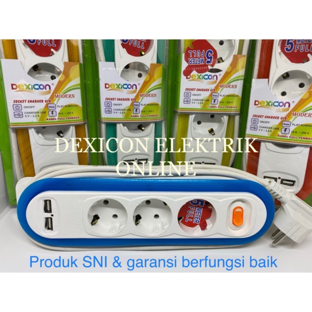 Stop kontak usb/usb stop kontak 3 lubang/charger usb/colokan usb/terminal usb/socket usb/adaptor usb