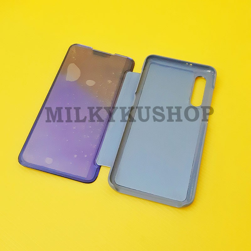 XIAOMI MI9 LITE MI 9 LITE FLIP COVER CASE CLEAR VIEW STANDING SARUNG