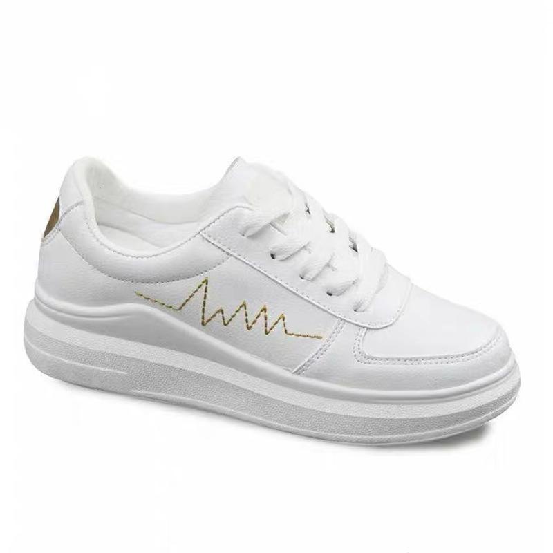 Sepatu Wanita Terbaru Sneakers Putih  Srs Wanita  Cewek Putih Perempuan Korea Tali Jumbo Kekinian Or