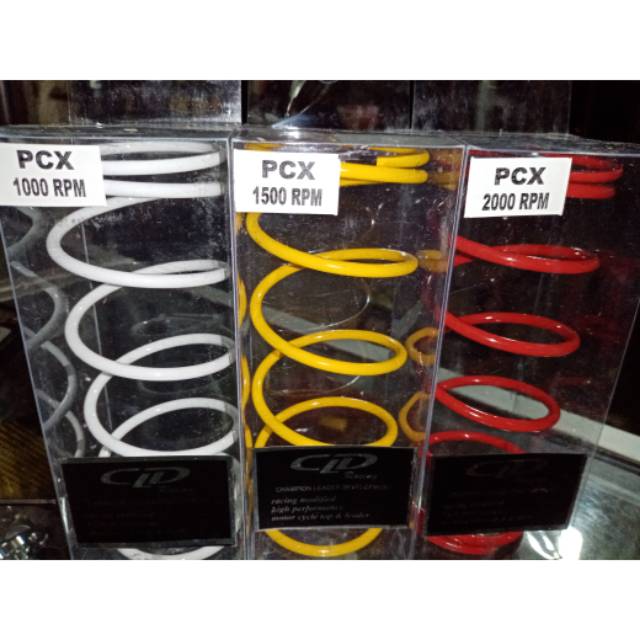 Jual Per Cvt Racing Cld Vario 150 Pcx 1000 1500 00 Rpm All Size Ukuran Shopee Indonesia