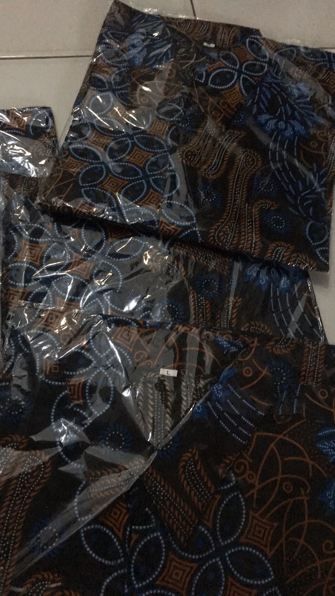 Diskon Bswart Batik Hrb026 Kenongo Hem Pendek Padi Pekalongan M L Xl Batik Pria Murah Modern Grosir