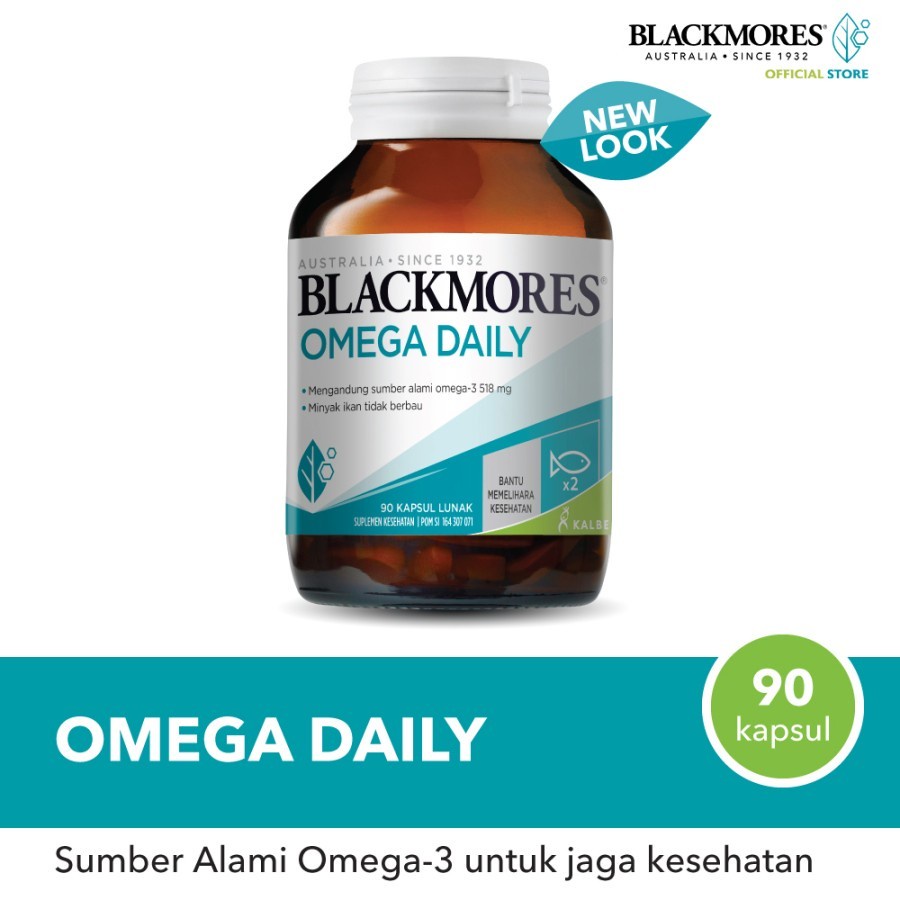 Blackmores Omega Daily Fish Oil 90 Tablet