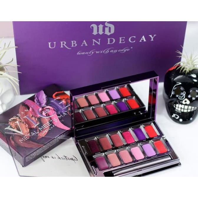 UNIK 100% ORIGINAL URBAN DECAY - VICE METAL Meets Matte lipstick palette 6 SEPTEMBER