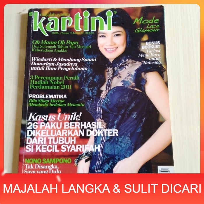 Majalah KARTINI No.2309 Nov 2011 TITI KAMAL Langka