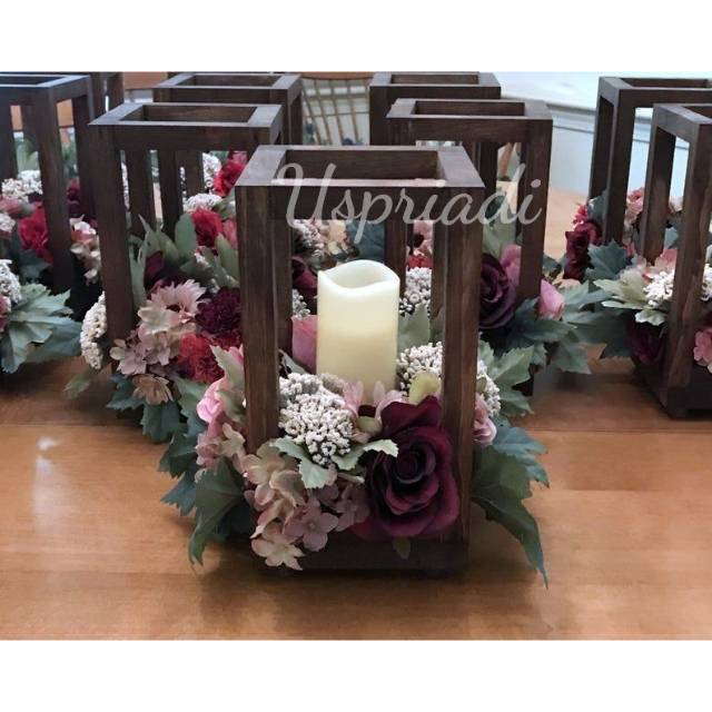 BACK DROP WEDDING BACKDROP PERNIKAHAN TEMPAT LILIN DEKORASI PERNIKAHAN BUNGA PESTA VAS BUNGA WO EO