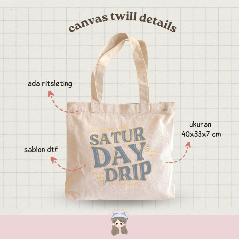 NCT DREAM TOTEBAG CANVAS HITAM GLITCH MODE