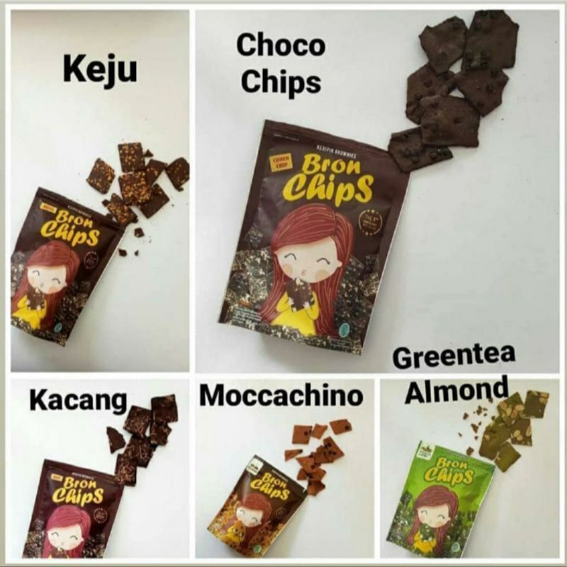 

Bronchip Brownies crispy viral