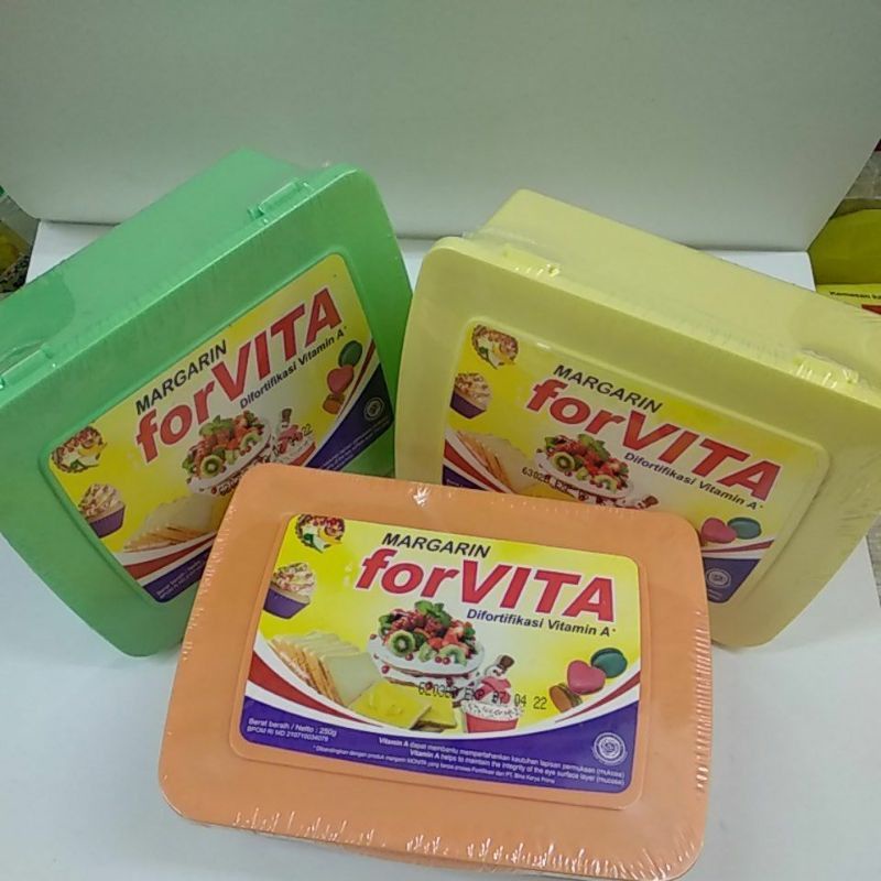 forvita Margarine box 250 gram