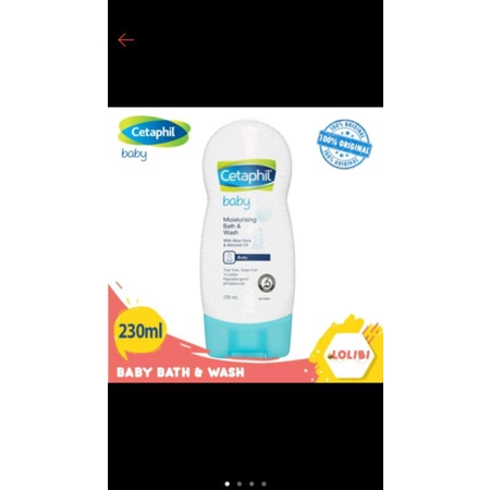 cetaphil baby moisturising bath and wash