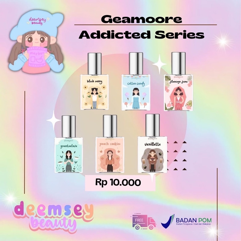 Geamoore Inspired Parfum 15ml Addicted Series READY STOCK