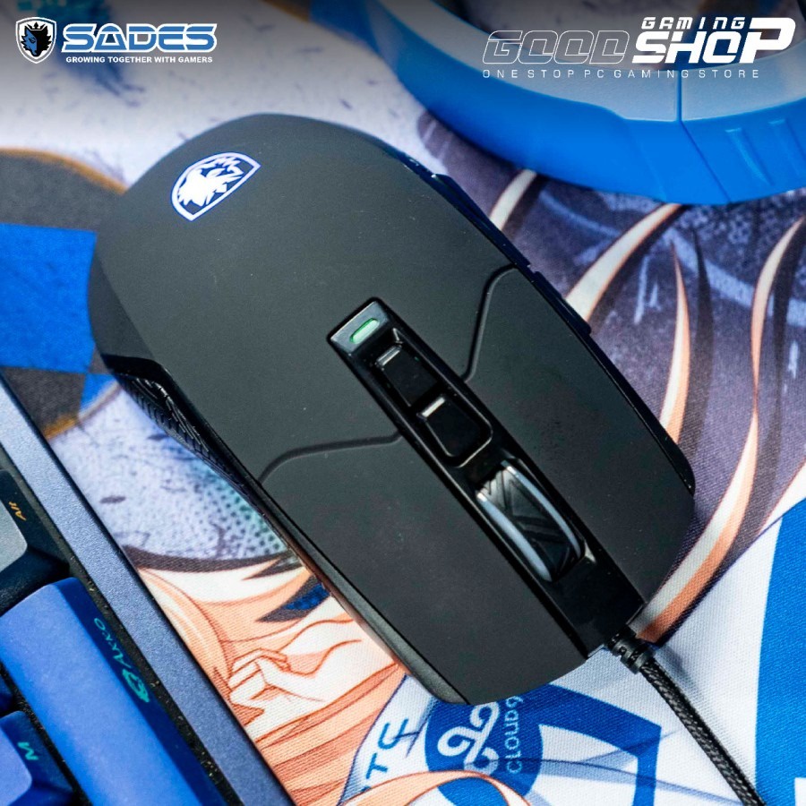 Sades Kappa RGB PMW 3325 - Mouse Gaming