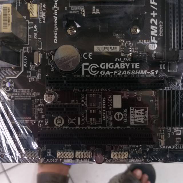 Motherboard Gigabyte GA F2A68HM S1 Plus AMD A6 6400